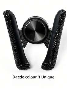 Soporte de teléfono para coche de una sola pieza con cristales, soporte de teléfono para coche universal ajustable 360° con cristales, accesorios para coche. - A - Ver 10