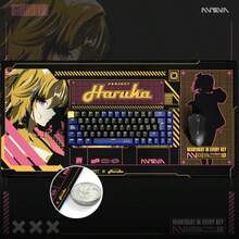 Mouse Mat - Yellow and Pink - View 5