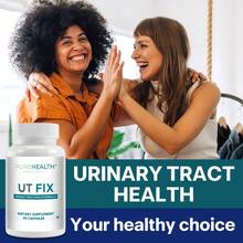 UT Fix D Mannose With Cranberry Supplement For Uti & Urinary Tract Health By PureHealth Research - 60 Capsules - 1瓶 - 查看 2