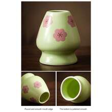 Matcha Tea Sets, Available In Various Styles, Include Tea Ceremony Accessories. Made Of High-Quality Porcelain And Natural Bamboo, These Sets Make Thoughtful Gifts For Tea Lovers, Perfect For Home, Office, Or Matcha Cafes. - Bộ 2 món - Họa tiết hoa anh đào - Xem 4