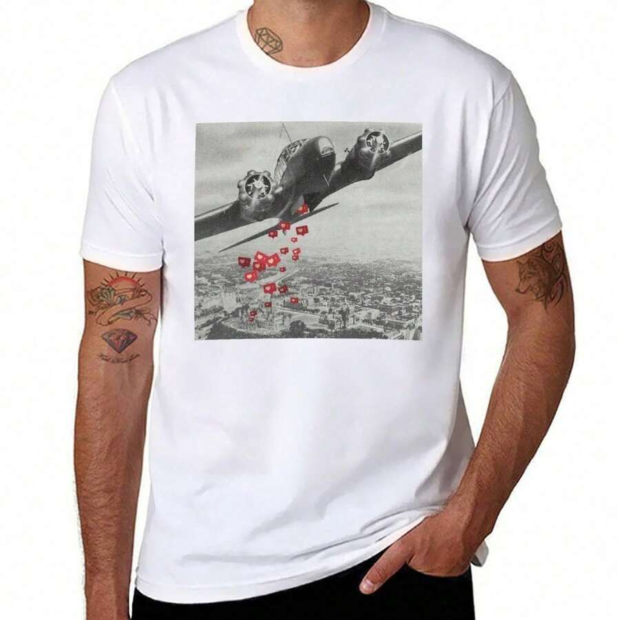 Men T-Shirts - White - View 1