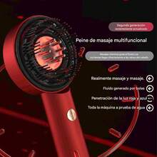 Cepillo Masajeador Inteligente Con Terapia De Luz Y Esencia - Gris - Ver 2