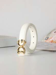 This Fashionable And Elegant Women's Belt Features A Delicate Letter Design, Suitable For Casual, Party, And Daily Wear, With Durable Material. - Multicolor - View 11