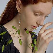 20pcs/10pcs Starfish Pendant, KC Gold Stainless Steel Textured Starfish Charm, Small Marine Animal Beach Theme Pendant For Jewelry Making, Bracelets, Necklaces, Earrings - Multicolor - View 7