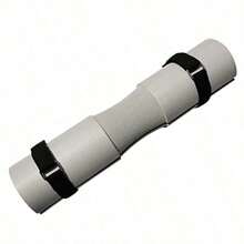 Almohadilla para Barra de Fitn Almohadilla para Sentadillas con Barra Gruesa Color Puro de Alta Densidad Ergonómica con Correa para Empuje de Cadera Gris - Multicolor - Ver 4