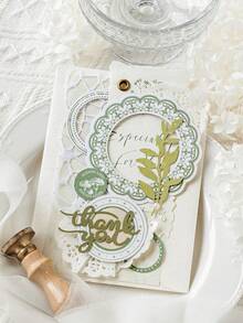 20pcs/Pack Vintage Hollow Scrapbooking Papers, DIY Decoration Craft Papers, Holiday Gifts, Handmade Collage Materials, Personalized Scrapbook Planning Creative School Supplies (6 Assorted Designs)