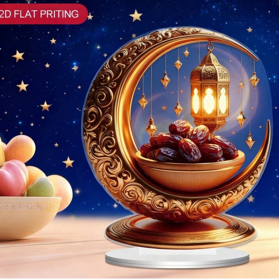 Placa Decorativa de Acrílico Estilo Boêmio - Tema Religioso, Multiuso, Adequada para Casa, Escritório e Celebrações ao Ar Livre, Presente Perfeito para