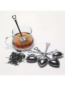 1/2/4/5pcs Stainless Steel Tea Infuser With Fine Mesh And Silicone Handle - Perfect For Brewing Loose Leaf Tea, Essential For Back To School - Green - View 13