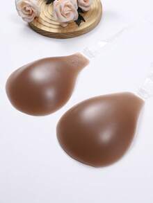 2pcs New Silicone Invisible Bra With Straps, Non-Slip Style, Lift And Enhance Cleavage, Designed For Wedding Gown, Strapless Dress, Invisible Underwear, Dress, Jumpsuit, Travel & Vacation