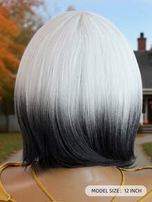 Synthetic Woven Wigs - Black Ombre - View 7