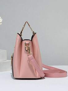 Colorful Shoulder Bag, Stylish Heart Shape Metal Tassel Decorated Crossbody Bag, Women's Top Handle Wallet, Best Mother's Day Gifts Ever Can Be Used As Valentine's Day, Thanksgiving, Halloween,Christmas Gift. Wedding Banquet. - 彩色 - 查看 10