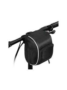 Bolsa para Manubrio de Bicicleta, Impermeable, Tubo Frontal, Gran Capacidad con Bolsillo de Malla, Cubierta de Lluvia, Universal para Bicicletas,37267366 - Multicolor - Ver 1