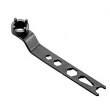 1pc 4-Claw Angle Grinder Wrench, Multi-Functional Angle Grinder Spanner With Extended Handle, High Hardness Multi-Purpose Wrench - Multicolor - View 7