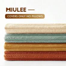 [Free Shipping]MIULEE Boho Farmhouse Throw Pillow Covers 16x16 Inch Set Of 4 Modern Natural Decorative Cushion Covers Soft Corduroy Home Decor For Spring Couch Bed Sofa Living Room Teal-Rust Gradient Series - Teal-rust16inchx16inchPackof4 - View 8