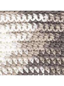 EstiloBernat Handicrafter Hilo de algodón degradado, 1.5 onzas, calibre 4 mediano, 100% algodón, color degradado chocolateVersión mejorada - Gradiente de remolino de limón - Ver 5