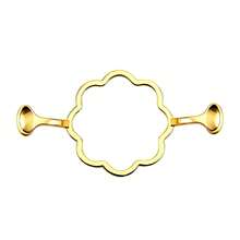 1pc Wax Seal Stamp Mold Circular Frame Holder Metal Ring Stamp Head Wax Granule Cover Shaper - Gold - View 15