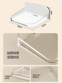 迷你免钻孔安防摄像头支架，家用自粘免钻孔固定装置，无缝壁挂支架，家居用品 - 彩色 - 查看 7