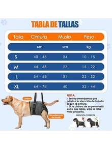 Arnés de Elevación para Perro, Ajustables Arnés para Patas Traseras con Dual Cierre Mágico y Removable Asa, Arné de Apoyo y Rehabilitación para Perro Ancianos Heridos Discapacitados a Caminar,37280509 - Óxido marrón - Ver 2