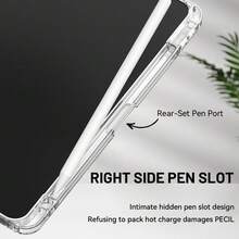 Inspirational Biblical "Psalms 23:4" Mountain Aesthetic Tablet Case For Pencil Holder, Auto Wake/ Sleep Tablet Protective Cover With IPad 10th 11th 9th  Air 4th 8/ 7/ 6/ 5th For IPad Pro Generation Case Christian Birthday Gifts For Women Men Teen - 2017款iPad 9.7英寸 - 查看 4
