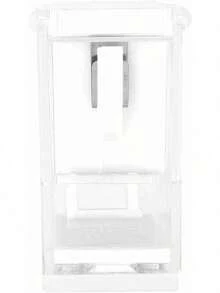 EstiloDispensador de Rollo de Algodón Soporte para Caja de Almacenamiento Organizador Transparente de Tipo Prensa Conveniente Y Exquisito Diseño para Uso Profesional, Doméstico YVersión mejorada - 1 - Ver 6