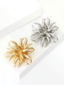 Broches de fuegos artificiales de metal brillante de lujo - Alfileres creativos clásicos para mujeres y unisex, accesorios de ropa para banquetes/insignias de regalos para fiestas con amigos - fuegos artificiales - Ver 3