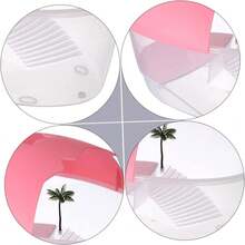 Caja De Tortugas Plástica para Reptiles y Mascotas Tanque De Posado para Tortugas Hábitat para Reptiles para Mini De Interior - 1 - Ver 6