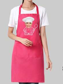 1 șorț personalizat, potrivit pentru tată, tată, bărbați, femei, se poate personaliza numele, logo-ul, șorț de bucătărie pentru bucătar, șorț de gătit personalizat impermeabil, se poate personaliza imaginea, cadou perfect pentru mamă, soț, prietenă, potrivit pentru Ziua Tatălui, Ziua Îndrăgostiților, Ziua Mamei, ziua de naștere, aniversare, nuntă, absolvire, cadou unic pentru familie și prieteni - Multicolor - Vizualizare 2