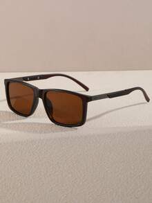 1pc Casual Fashion Fashion Glasses For Men, All Season - Multicolor - View 6