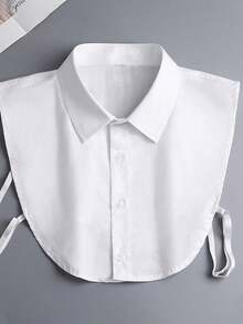 2pcs Simple Versatile Shirt Collar Inserts, Suitable For Everyday Wear - Multicolor - View 5