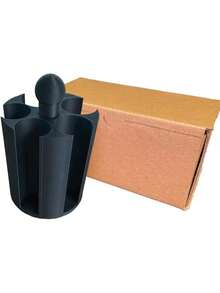 EstiloTendenciaOrganizador De Monedas Para Auto O Carro Porta Vasos (5 TamañOs) (Negro)Calidad PremiumVersióN Mejorada