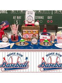 8 Manteles De BéIsbol, Manteles De PláStico Para Mesa De BéIsbol, Manteles De PláStico Para Fiestas TemáTicas De BéIsbol, ArtíCulos Deportivos, Eventos Y Fiestas De CumpleañOs, 51 X 86 - 1 - Ver 7