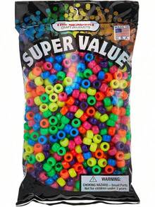 EstiloTendenciaThe Beadery Abalorio Pony, 6 X 9 Mm, NeóN MulticolorCalidad PremiumVersióN Mejorada - 1 - Ver 1