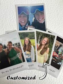 Personalized Photo Printing - Customized Anniversary And Valentine's Day Gift (For Him/Her) | Options: 1pc, 5pcs, 10pcs | Unique Romantic Gift For Boyfriend, Girlfriend, Best Friend | Warm Gift For Birthday, Anniversary - Multicolor - View 5