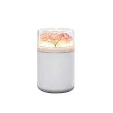 Máy tạo ẩm cầm tay 6.09oz, máy lọc không khí, đèn đổi 7 màu, thích hợp cho xe hơi, nhà cửa, phòng ngủ, máy tạo ẩm cá nhân, máy tạo ẩm ô tô, máy tạo ẩm phòng ngủ, máy tạo ẩm nhỏ gọn, máy tạo ẩm di động, quà tặng ngày lễ - Máy khuếch tán sương mù hình hoa vĩnh cửu - Nhiều màu - Xem 9