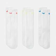 Nike 3 Pairs Men's U NK EVERYDAY LTWT CREW Socks, SX7676-938 - White - View 2