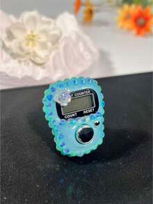 斋月特制镶钻指环计数器 便携式数字念珠计数器，适用于穆斯林诵念