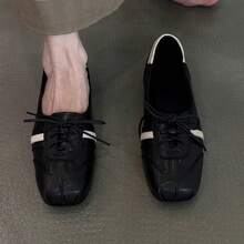 Women Canvas Shoes - Black - View 2