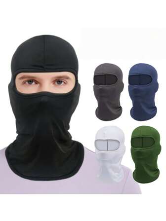 2pcs/4pcs Unisex Balaclava Face Mask, Suitable For Daily Use, Outdoor Travel, Hiking, Skiing, Motorcycle Riding