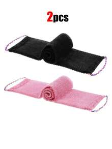 1个非洲丝瓜络海绵，非洲去角质沐浴背部清洁器，带抽绳的淋浴丝瓜络身体清洁器，带手柄的非洲去角质丝瓜络，男女通用长款沐浴海绵，令肌肤更光滑洁净，多功能去角质洗脸巾，弹性背部清洁器，适用于淋浴、皮肤清洁和按摩