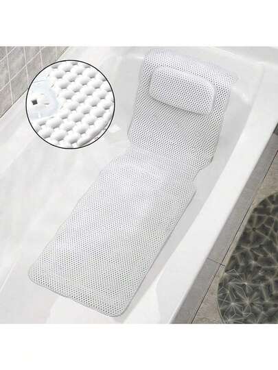 EstiloTendenciaFILFEEL Almohada De BañO, Almohada De ColchóN De BañO De SPA De Cuerpo Completo Almohada De BañEra Acolchada Con TranspirableCalidad PremiumVersióN Mejorada