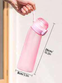 1个彩色包装运动水壶，内含1颗随机口味胶囊，0糖0卡路里，适合户外运动，可用作生日礼物或日常饮水瓶 - 彩色 - 查看 3