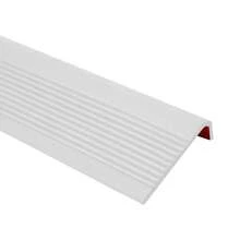 YUNRUX Non-Slip Stair Nosing, Self-Adhesive Stair Nosing, Step Nosing Description - White - View 5