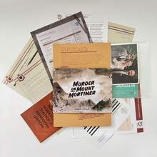 Cryptic Killers Unsolved Mystery Game - Cold Case Files Investigation Detective Evidence & Crime File - Individuals, Date Nights & Party Games- On Mount Mortimer