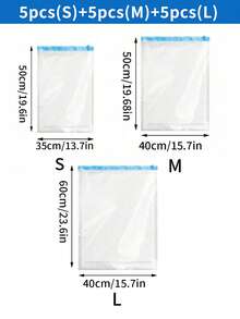 10/5/3/1pc Vacuum Storage Bags, Vacuum Bags, Clothes Vacuum Bags, Foldable Storage Bags, Manual Air Pump Bags, Thick Hand Roll Storage Bags, Travel Clothes Storage Bags, Vacuum Compression Bags, Luggage Clothes Vacuum Storage Bags