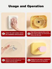 1件/4件装婴儿房收纳挂架，儿童房装饰挂钩，多巴胺色婴儿房卧室收纳挂架，适用于婴儿房卧室收纳 - 彩色 - 查看 6