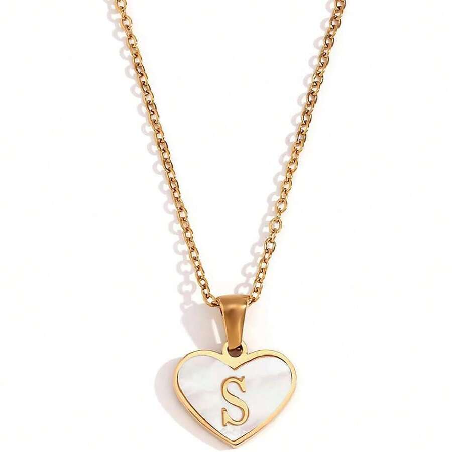 Women Pendant Necklaces - 淺粉色 - 查看 1