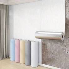 3D Linen Wallpaper Wall Sticker, Indoor Heat Insulation And Waterproof, Thickened To Increase Room Warmth. 3D Modern Decorative Wall Sticker, Easy To Peel And Stick, Trimmable, Easy To Install, Suitable For Home Decor. - Multicolor - View 2