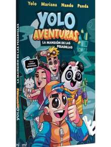 LIBRO INFANTIL/  JUVENIL/CÓMICS. YOLO AVENTURAS 1. LA MANSIÓN DE LAS PESADILLAS. Marca el inicio de una saga llena de misterio y adrenalina. YOLO y sus amigos se enfrentan a una antigua mansión donde ocurren sucesos inexplicables, pasadizos secretos y aterradoras ilusiones que pondrán a prueba su valentía. Entre sustos, humor y giros inesperados, deberán descubrir la verdad antes de quedar atrapados para siempre. Ideal para jóvenes lectores, este libro combina aventura y suspense en una historia visual y dinámica que engancha desde la primera página. ¡Una lectura imperdible para fans del terror divertido! - Libro único - Ver 2