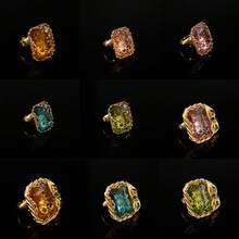 1 Piece Vintage Bronze Ring Retro Palace Style High-End Feel Women's Designer Temperament Ring - XY24-0435R - 查看 3