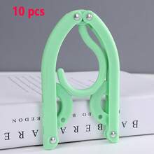 20 Pcs/10 Pcs/5 Pcs/1 Pc Portable Folding Travel Clothes Hanger - Space Saving Clothes Drying Rack, Multi-Color Plastic Design , Perfect For Cruise And Travel Essentials, Clothes Hanger, Clothes Drying Rack - Multicolor - View 25